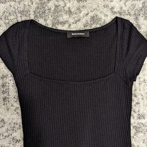 Reformation Black Top SZ S